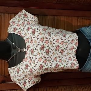 Forever 21 fitted crop top
